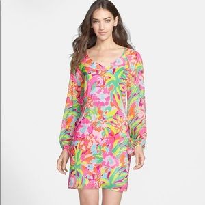 Lilly Pulitzer “Carleigh” Silk Chiffon Dress